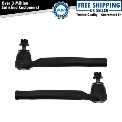 Front Outer Tie Rod Set For 21-22 Nissan Kicks 17-19 Sentra 20-22 Versa - Image 1 of 4