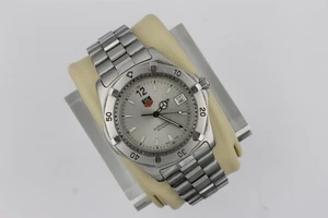 Reloj de cuarzo profesional plateado Tag Heuer WK1112.BA0311 para hombre serie 2000 BA0317 - Imagen 1 de 14