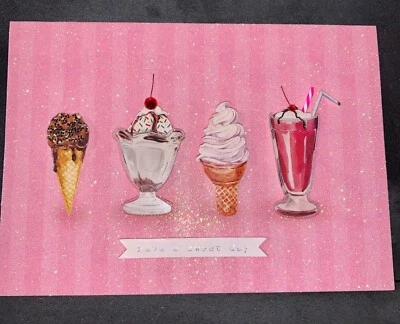 Birthday Card 3D Sweet Tooth Celebration  Treats Milkshake - Image 1 of 4