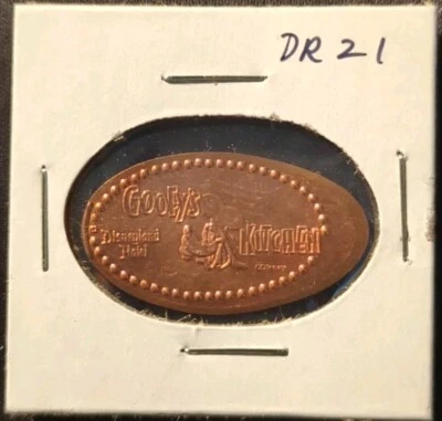 DR0021, Goofy's Kitchen, Copper Pressed Penny, Disneyland Resort California  - Image 1 of 2