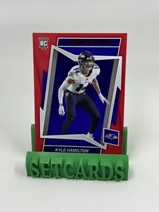 2022 Panini Rookies & Stars Rookies Red Kyle Hamilton #135 Rookie RC Ravens - Picture 1 of 2