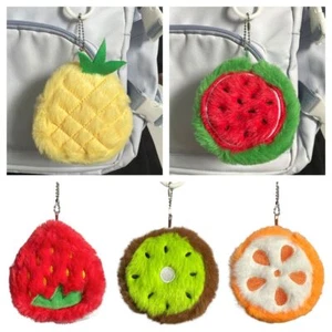 Multicolor Coin Purse Cartoon Fruit Bag Hanging Ornament Gift - Picture 1 of 15