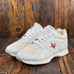 Selten neu Vintage 1997 Converse Cons Cheerleading Damenschuhe weiß Leder Größe 7 - Bild 1 von 10