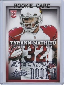 TYRANN MATHIEU ROOKIE CARD 2013 Absolute Spectrum RC Cardinals KC CHIEFS! - Bild 1 von 2