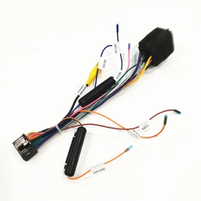 Car ISO Wiring Harness Stereo DVD Android Multimedia Player Power Cable Harness Foto 1 de 4