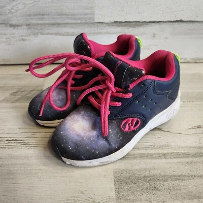 Zapatos Heelys Velocity Juveniles Talla 13C Púrpura Rosa Galaxy Foto 1 de 4