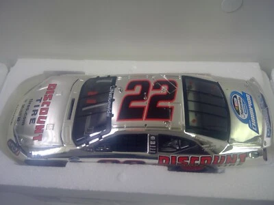 Brad Keselowski #22 Discount Tire 1/24 Champion 2010 CHROME RARE! - Image 1 of 4