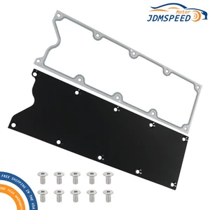 LS Gen 3 Low Profile Valley Pan Cover Plate w/Gasket Seals For LSX LS1 LM7 LR4 - Picture 1 of 17
