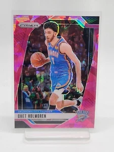 Panini Prizm 2024-25 Chet Holmgren Pink Ice Prizm Oklahoma City Thunder 17 - Picture 1 of 2