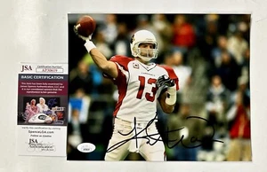 Kurt Warner Signed NFL  Arizona Cardinals QB Passing 8x10 Photo With JSA COA - Picture 1 of 1