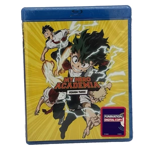 My Hero Academia: Season 3 (MHA) (Blu-ray) - BRAND NEW SEALED - Imagen 1 de 2