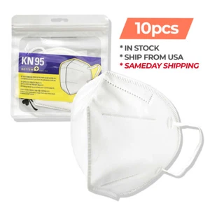 K-N95 Disposable Mask 10 pcs White NEW - Picture 1 of 3