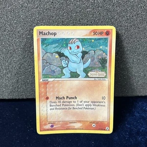 Machop 57/92 Reverse Holo EX Legend Maker Pokemon Card - Picture 1 of 5