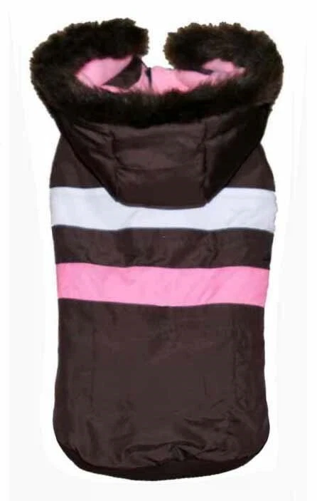 Hip Doggie Big Dog Small Brown Urban Ski Vest - Image 1 of 1