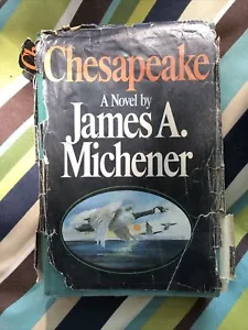 James A Michener, Chesapeake, 1st Edition / 1st Printing, Hardcover - Picture 1 of 5