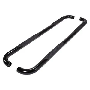 TrailFX A0034B 3 Inch Round Bent Powder Coated Black Steel Without End Caps Rock - Picture 1 of 6