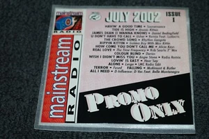 Promo Only Mainstream Radio EUROPE Series RARE CD July 2002 MINT Issue I - Picture 1 of 2