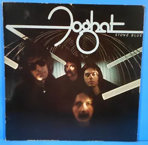 FOGHAT STONE BLUE VINYL LP 1978 ORIGINAL PRESS GREAT CONDITION VG+/VG+!!B - Picture 1 of 6