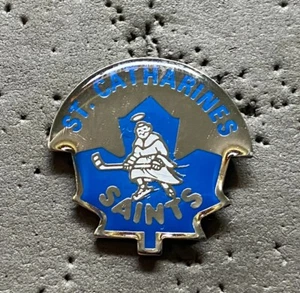 St. Catharines Saints 1982-1986 Logo AHL Hockey Pin - Imagen 1 de 2