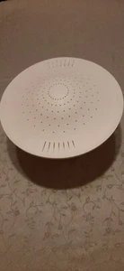Tupperware double colander strainer, white with locking lid - Picture 1 of 4