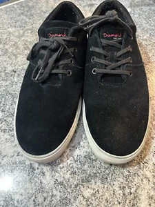 Diamond Supply Co. Torey Low NEGRO Para hombres Talla 11 Zapatos de Monopatín - Gamuza Negra - Imagen 1 de 24