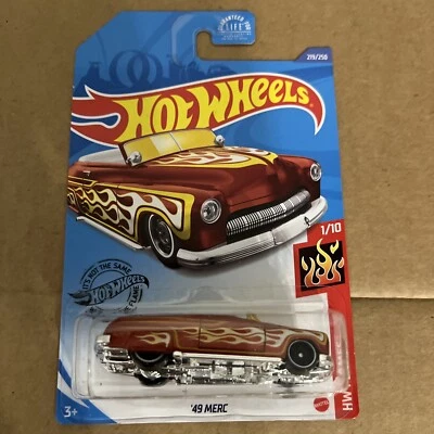 1 Hot Wheels HW Flames Red 49 Merc 2020 Foto 1 de 4