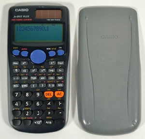 Casio FX-85GT Plus Wissenschaftlicher Taschenrechner Schwarz Grau - Bild 1 von 3