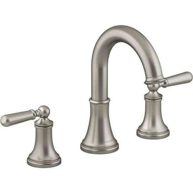 Kohler Capilano Widespread 2-Handle Bathroom Faucet - Vibrant Brushed Nickel (K-R30582-4D-BN)