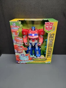 Transformers~Cyberverse Adventures~Dinobots Unite Roll N’ Change~Optimus Prime - Bild 1 von 4