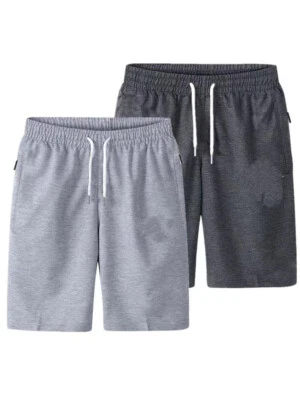 Men's Short Pants Elastic Waist Bottom Sports Shorts Sweat Jogger Casual Gym US! - Image 1 of 4