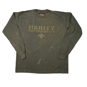 Camiseta Harley Davidson Y2K Nashville Music City L/S Bebé Y14/16 Mujer Pequeña - Imagen 1 de 6