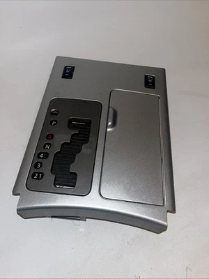 2004-2007 Nissan Armada Titan Shifter Trim Bezel Cup Holder Brushed Metal - Image 1 of 4