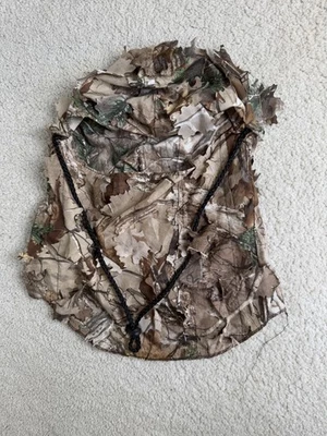 Máscara facial de caza camuflada 3D RedHead capucha pasamontañas talla única Ghillie Turquía Foto 1 de 4