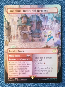 Lindblum, Industrial Regency BORDERLESS FOIL 0312 - Final Fantasy - MTG - ENG NM - Bild 1 von 2