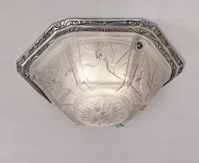 Muller freres: французское крепление заподлицо в стиле ар-деко. 1930-е Франция. 2 в наличии - Изображение 1 из 4