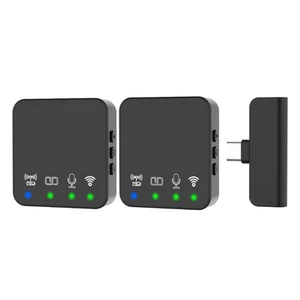 Sound Wireless LavalierS Microphone For Cell Phone Built-in 300 Mah Large - Zdjęcie 1 z 15