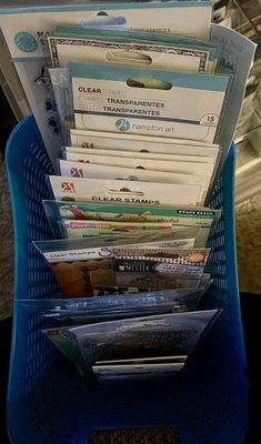 Lot Of 32 Clear Stamp Sets BRAND NEW Variety Of Themes - Image 1 of 3