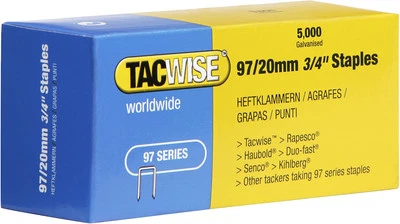 51D Tacwise 0304 97/20Mm Graffette, 5.000 Pezzi - Immagine 1 di 2