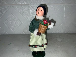Byers Choice Ltd Carolers 9” Woodland Girl Figurine 2010 - Picture 1 of 13