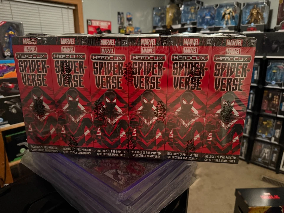 Heroclix Spider-Verse 24 Booster Brick Factory Sealed Case New - Image 1 of 1