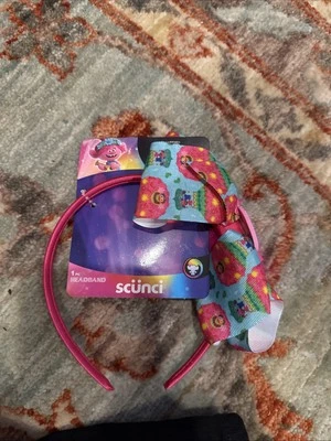 NEW Scunci TROLLS WORLD TOUR POPPY HEADBAND - Image 1 of 4