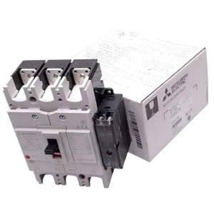 Mitsubishi NF250-SV 3P 150A Circuit Breaker w/ UVT Module, 3-Pole, 150A, 690VAC - Picture 1 of 9