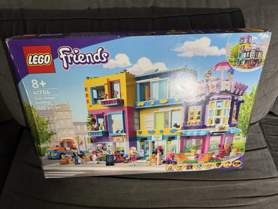 LEGO FRIENDS: Main Street Building (41704) Brand New Factory Sealed Retired Set - Image 1 of 4