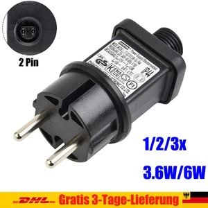 3.6W 6W LED Lichterketten Netzteil Adapter Transformator Treiber Werkzeuge IP44 - Bild 1 von 23