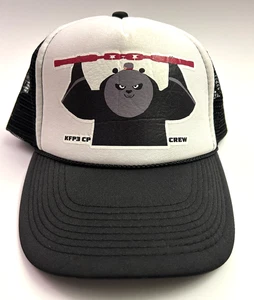 RARE CAST & CREW Kung Fu Panda 3 Trucker Snapback Hat Cap Jack Black - Bild 1 von 3