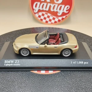 MINICHAMPS 1/43 BMW Z3 1999 gold metallic 430028235 - Picture 1 of 11