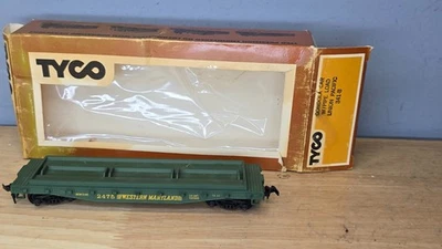 Tyco Western Maryland Train Gondola Car No. 2475 HO Scale with Original Box - Image 1 of 4