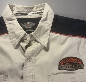 Harley-Davidson Mechaniker Shirt XL Tan Black Bar & Shield 96533-12VM 2011 - Bild 1 von 15