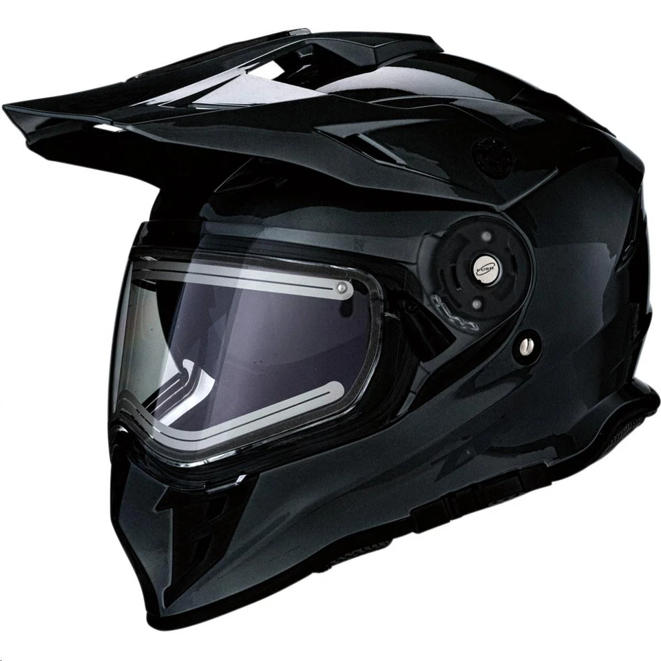 Z1R 0121-1141 Range Solid Snow Helmet with Electric Shield XL Black - Imagem 1 de 1