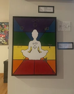 Elemental Embodiment & Mind Palace. By Artis Bourne. 🔥 Sculpture and Painting - Picture 1 of 2